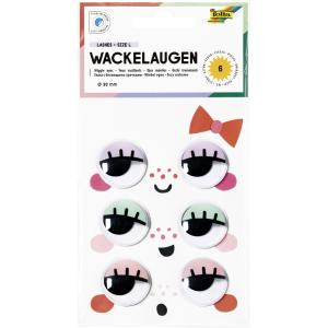 Wackelaugen LASHES, Größe L, selbstklebend folia 7512 (4001868135633)