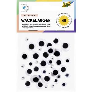 Wackelaugen-MIX, Größe S, selbstklebend folia 7529 (4001868135619)