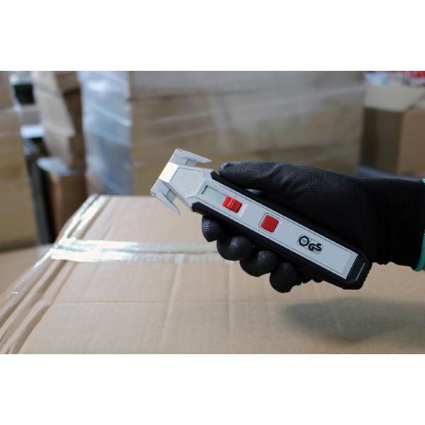 Folienschneider & Schaber 2-in-1, schwarz/ silber WEDO 78 888 (4003801873671)