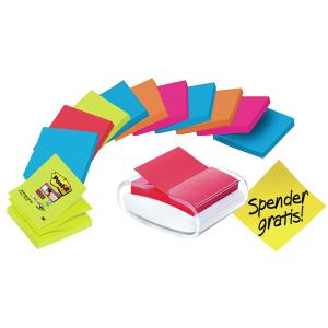 Z-Notes Spender, weiß, bestückt Post-it PRO-W12N (4891203054398)