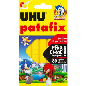 Klebepads patafix 'SONIC', wieder ablösbar, weiß UHU 41305 (4026700413052)