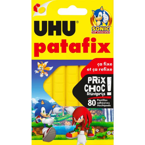 Klebepads patafix 'SONIC', wieder ablösbar, weiß UHU 41305 (4026700413052)