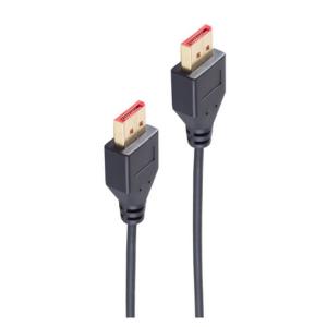 BASIC-S DisplayPort 1.4 Kabel, slim, schwarz shiverpeaks BS10-69025 (4017538000842)