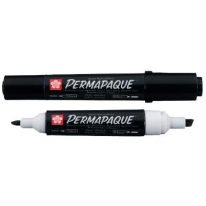 Permanent-Marker Permapaque, 2 Spitzen, gelb SAKURA XZPKTN3 (0084511332263)