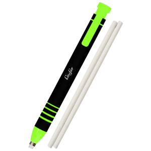 Kunststoff-Radierstift, inkl. 2 Ersatzradierer, pink Läufer 69543 (4006677695439)