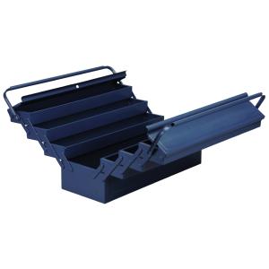Werkzeugkasten McPlus Metall 7/ 57, unbestückt, blau allit 490613 (4005187906134)