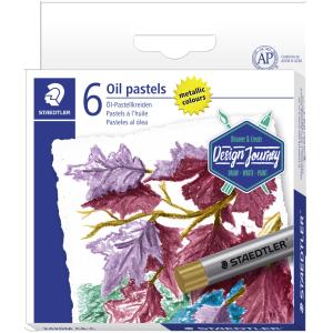 Ölpastellkreide Metallic, 6er Kartonetui STAEDTLER 2420M C6-C (4007817088142)