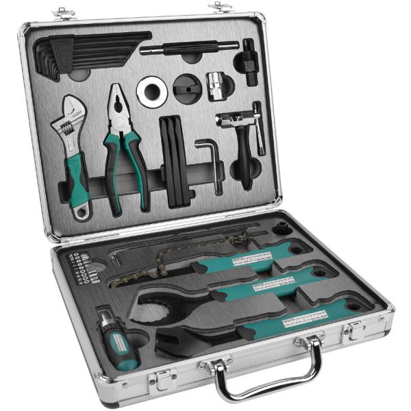 Fahrrad-Werkzeug-Satz, 33-teiliger Koffer BRÜDER MANNESMANN M00650 (4003315846383)