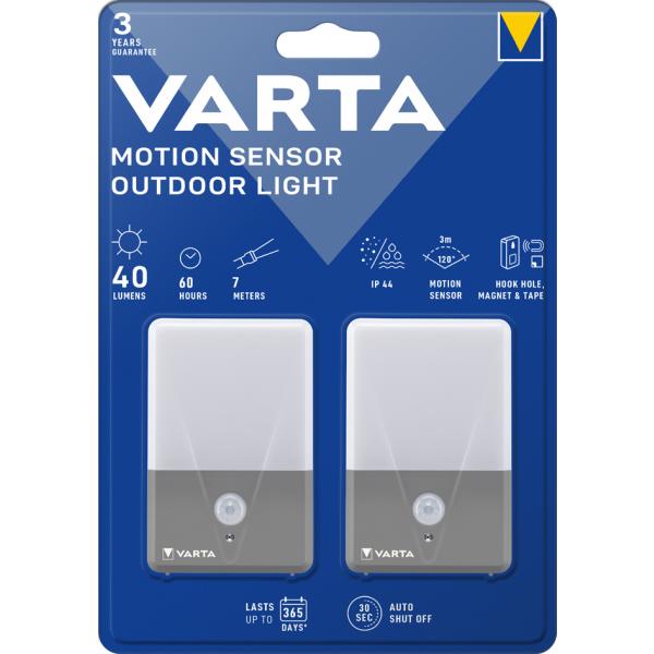 LED-Orientierungslicht Motion Sensor Outdoor Light VARTA 16634101421 (4008496065059)