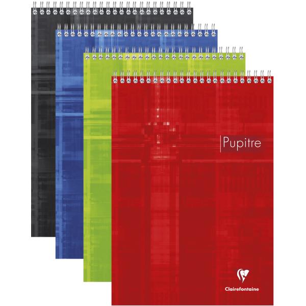 Spiral-Notizblock Pupitre, DIN A4, kariert Clairefontaine 8152C (3329680815207)