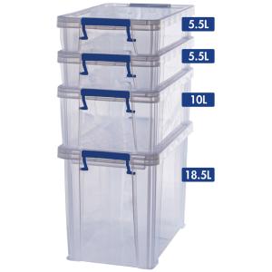 Aufbewahrungsbox ProStore Bonus Set 5, 4er-Set Fellowes 7731601 (0043859758524)