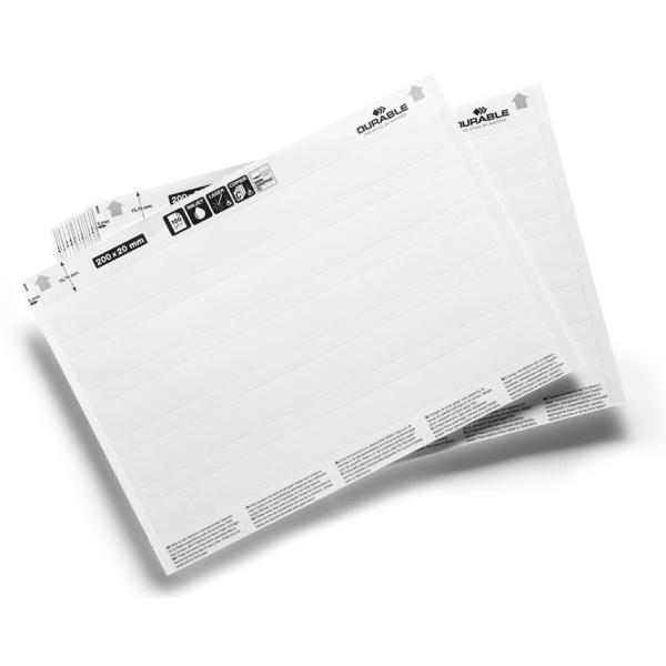 Einsteckschilder 'LABEL REFILL', 200 x 40 mm DURABLE 809902 (4005546990002)