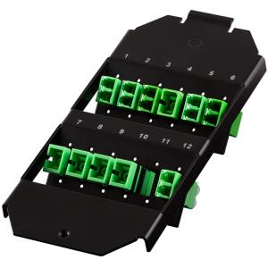 LogiLink Bodentankhalter, 6-fach, für 12 LWL-Adapter NK4070 (4052792073249)