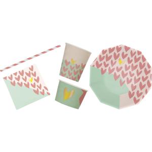 Party-Box 'Girls', 42-teilig folia 45302 (4001868119367)
