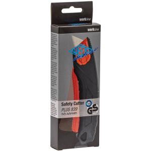 Wedo Cuttermesser Safety Plus Kunststoff Schwarz 19,0 Mm 78839 (4003801874111)