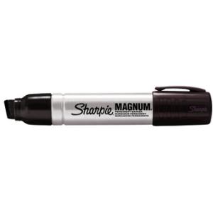 Permanent-Marker METAL MAGNUM, Keilspitze, schwarz Sharpie S0949850 (3501170949856)