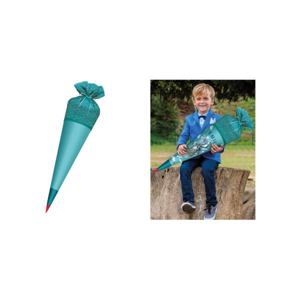Stoffbezug für DIY-Stoffschultüte zum Bügeln, schwarz ROTH 658095 (4028279907161)