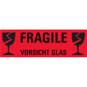 Hinweisetikett 'Vorsicht Glas', 119 x 38 mm AVERY Zweckform 3050 (4004182030509)