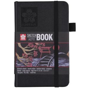 Skizzenbuch/ Notizbuch, 210 x 148 mm, schwarz SAKURA 94141004 (8712079448578)