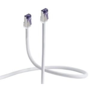 Patchkabel, Kat. 6A, S/ FTP, hochflex. weiß, 2, 0 m FLEXLINE FL31-28036 (4250696650591)