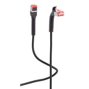 Patchkabel Kat. 6A, U/ FTP, biegbar, schwarz, 2, 0 m FLEXLINE FL31-29035 (4250696658337)