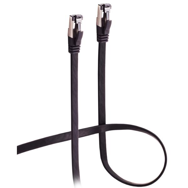 Flach-Patchkabel Kat. 8.1, U/ FTP, flexibel, 7, 50 m FLEXLINE FL31-43065 (4250696655336)