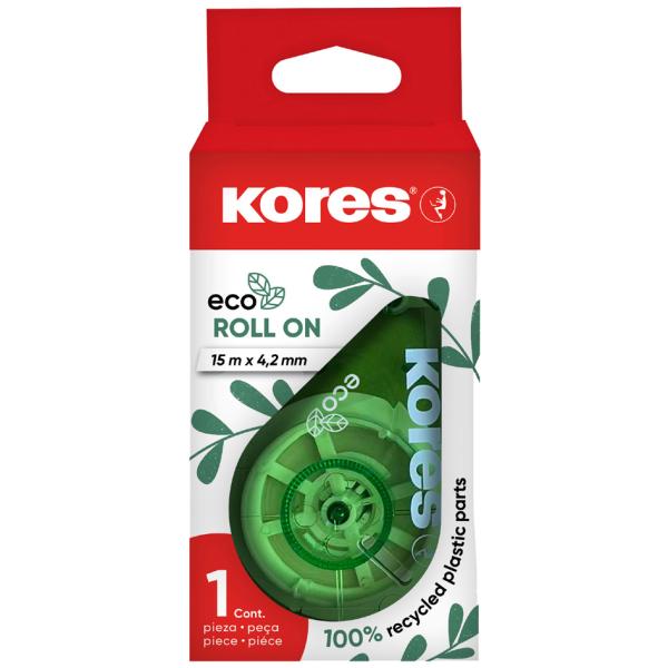 Einweg-Korrekturroller 'RollOn ECO', 4, 2 mm x 15, 0 m Kores KR84720 (9023800847201)