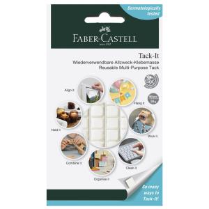 FABER-CASTELL Klebepads Tack-It, wieder ablösbar, weiß Faber-Castell 589150 (9556089013314)