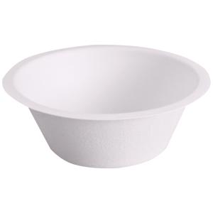 Zuckerrohr-Schale, rund, 1.000 ml, weiß NATURE Star 41111 (4015544716061)