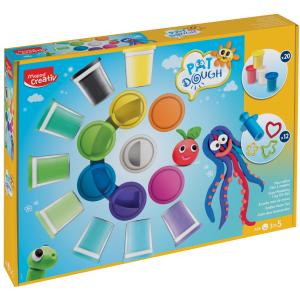 Creativ Maxi-Spielknete-Set mit Knetzubehör, 32-teilig Maped 907217 (3154149072170)