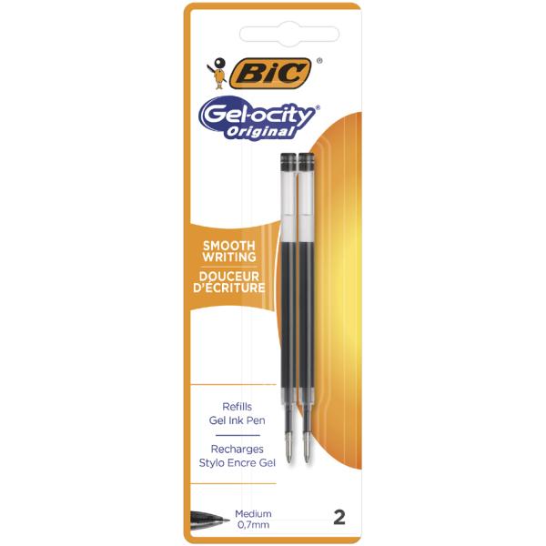 BIC Gelschreiber-Minen, Strichstärke: 0, 35 mm, blau Bic 862229 (3086126781990)