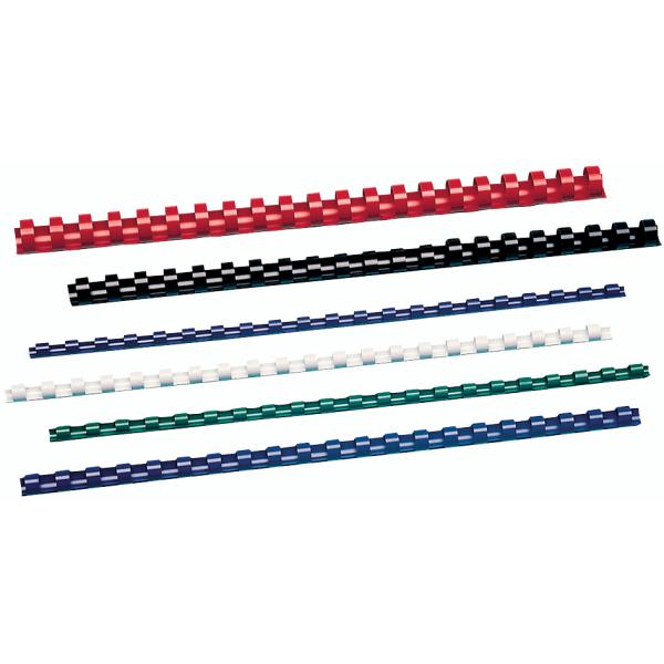 Plastikbinderücken CombBind, DIN A4, 10 mm, blau GBC 4028235 (0033816097483)