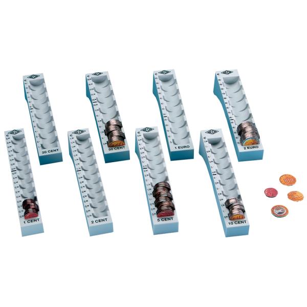Münzrille für 1 Euro, lichtgrau WEDO 160 710037 (4003801039169)