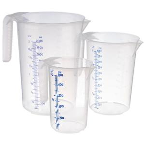 Messbecher STACKABLE, 1, 0 Liter, transparent APS 30062 (4004133300620)