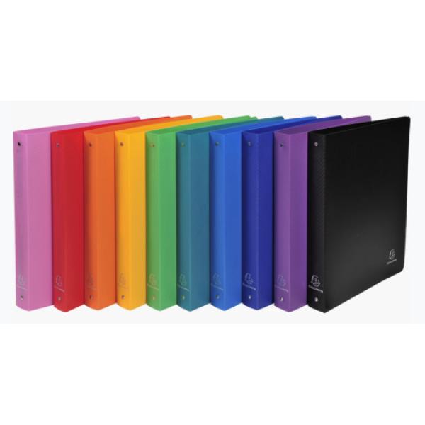 Ringbuch, 4 Ring-Mechanik, DIN A4, rot EXACOMPTA 512805E (3130635512856)