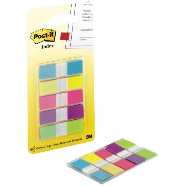 Haftmarker Index Mini, 11, 9 x 43, 2 mm, 5-farbig Post-it 683-5CB2 (5902658093326)