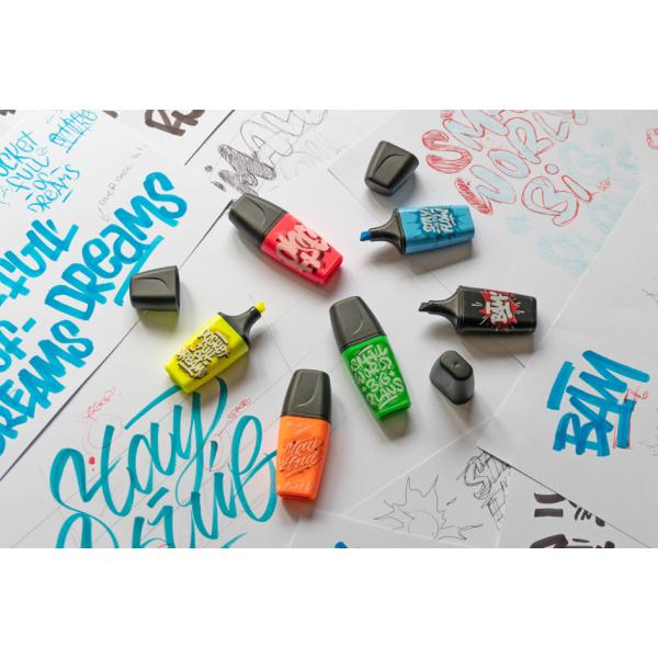 Textmarker BOSS MINI by Snooze One, 6er Etui STABILO 07/06-30 (4006381592277)