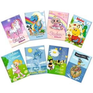 Stickeralbum, DIN A5, Sortiment, Motive sortiert HERMA 15426 (4008705154260)