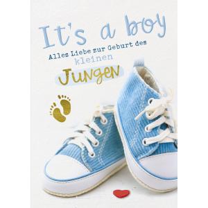 Geburtskarte 'Ein kleines Mädchen' CACTUS 9052-16033 (4260473635949)