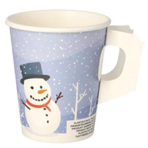 Papp-Trinkbecher mit Henkel 'Snowtime', 0, 2 l PAPSTAR 89845 (4002911464069)
