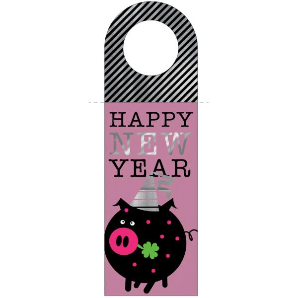 Neujahrs-Flaschenanhänger 'Guten Rutsch' CACTUS 24-11926 (4260706946484)