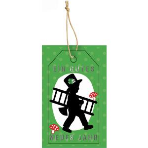 Neujahrs-Geschenkanhänger 'Glücksschwein' CACTUS 24-11930 (4260706946521)
