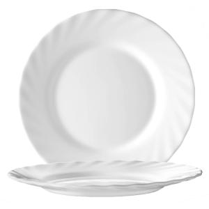 6 Arcoroc Untertassen Trianon White Weiß 14,5 Cm D6925 (0026102293072)