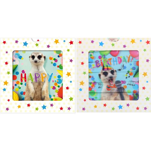 3D-Geburtstagskarte Sliding card 'Smile' SUSY CARD 40058191 (4050498343062)