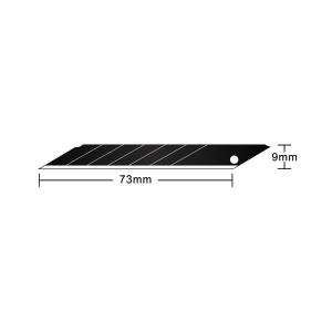 10 Hansa Cuttermesser-klingen Schwarz 19 Mm 41-1311.704 (7612176093026)