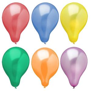Luftballons 'Metallic', farbig sortiert PAPSTAR 19342 (4002911193426)