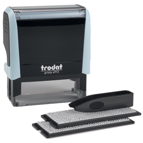 Textstempel-Set Printy 4913 Typomatic, pastell-rosa trodat 180863 (9010035808633)