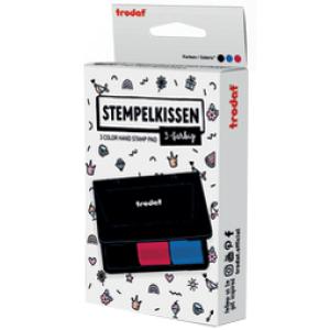 Stempelkissen 9051, 3-farbig, grau/ rot/ grün trodat 204099 (9010835040998)