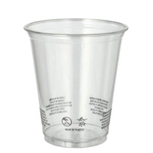 Kunststoff-Trinkbecher, PET, 0, 2 l, transparent STARPAK 89552 (4002911425763)