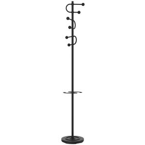 Garderobenständer STUDIO, Höhe: 1.750 mm, schwarz UNiLUX 400189489 (3595560041213)